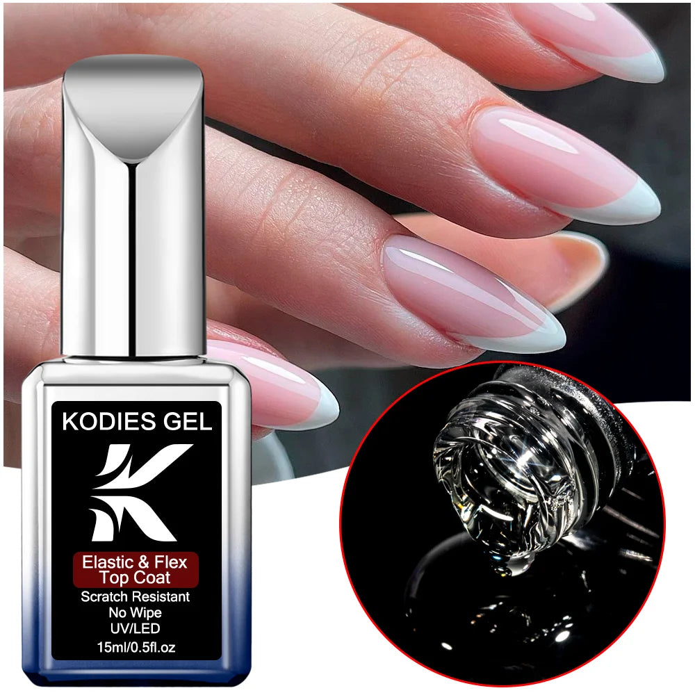 NEW Arrivals 4 in 1 Diamond Mix Korean Keratin GEL Super Shine Top Coat No Wipe Gel Nail Polish 15ML Semi Permanent UV High Glossy Gel Finish Sealer Manicure Topcoat Ladies Girls Cosmetic Accessories