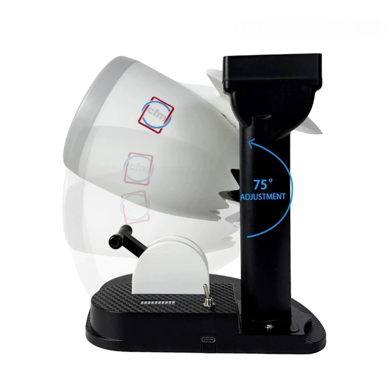 NEW LED Light Night Vision NK-1 Wireless Fast Charging Spray Fan Engine PLA Humidification Spray Turbofan Model Desktop Ornaments Toy
