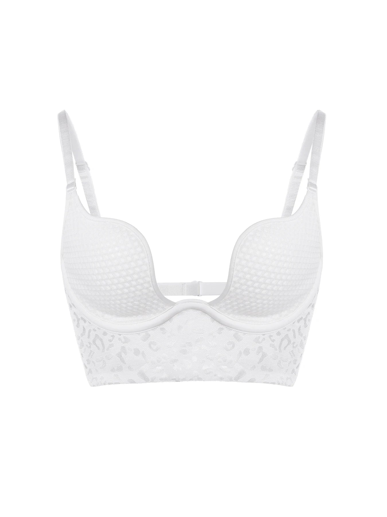 NEW 4 Colors Plus Size Stylish Mesh Breathable Soft-Steel Ring Women Bra Thin Design with Backless Multiple Wearing Styles Comfortable Lingerie Female Underwear