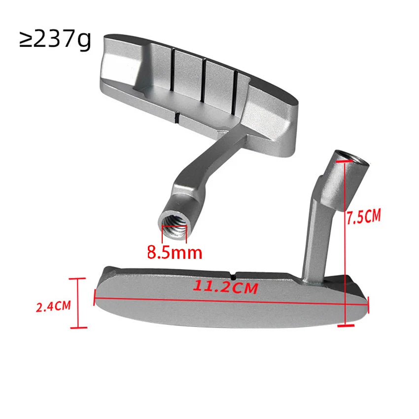 Golf Putter Head Right Handed Golf Shafts Zinc Alloy Golf Club Head Putter Head Golf Accessories Suitable for Beginners