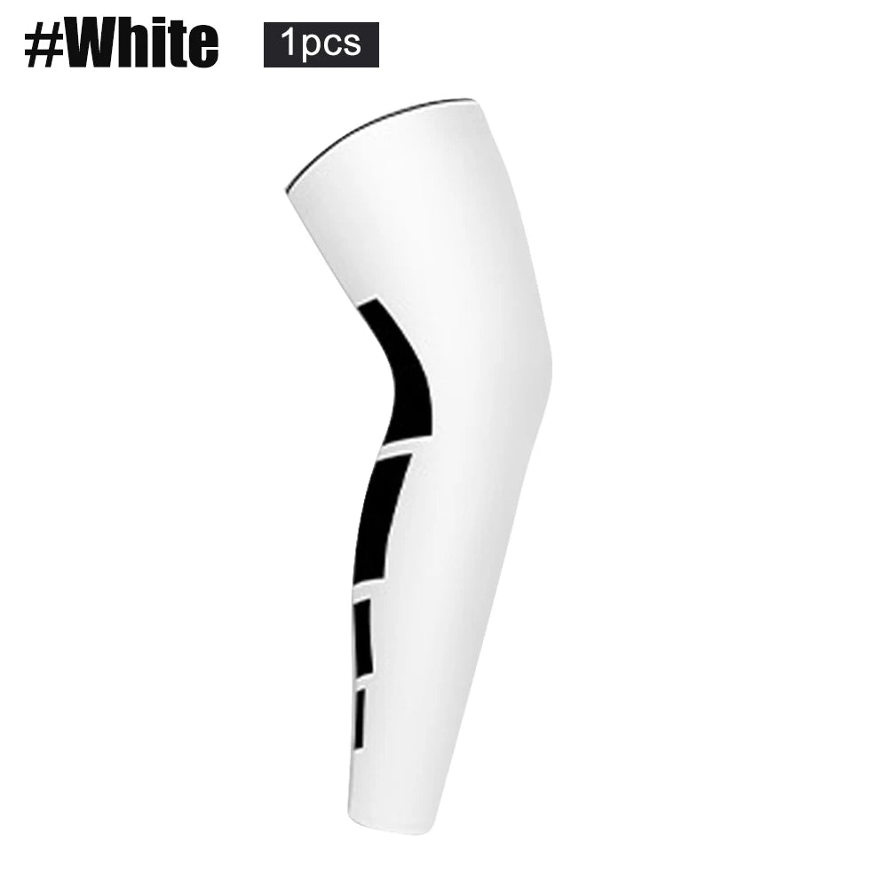 NEW Arrivals Leg Compression Sleeves, Full Leg Sleeve Long Knee Brace Knee Support Protect Basketball Football Volleyball Cycling Men Women Sports Apparel Accessories