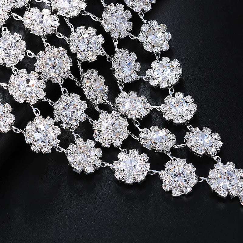 Greek Angel  Crystal Mesh Thong Jewelry Body Harness Woman Shining Rhinestone Bikini Rave Accessories  Panties Chains Festival