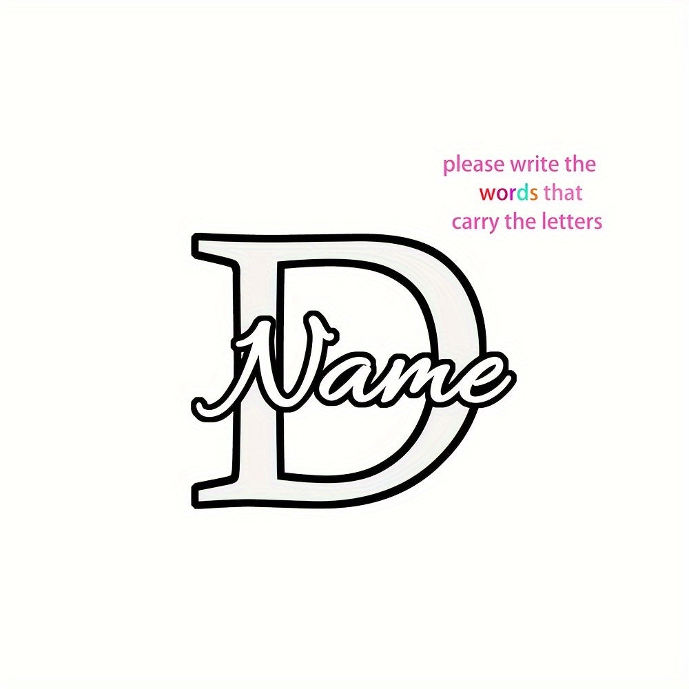 Customized bedroom personalized double-sided letter LED mirror light, USB power supply, suitable for room wall, bathroom, neon light mirror, Christmas Valentine's Day birthday gift (1pc)