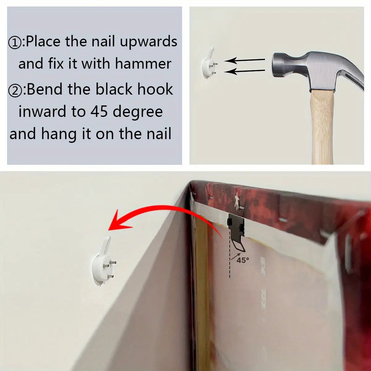 [2D Flat] Three Wooden Frame Canvas Wall Art - Modern Abstract Design Featuring Golden Leaves And Flowers, High-Definition 8K Odorless Indoor Wall Decoration, Suitable for Living Rooms, Bedrooms, And Offices - Contemporary Ho