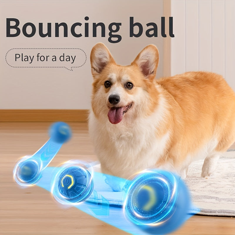 Interactive Electric Jumping Ball Dog Toy - Durable, and Safe for Small to Medium Breed Dogs - Keep Your Pet Entertained and Prevent Destructive Chewing