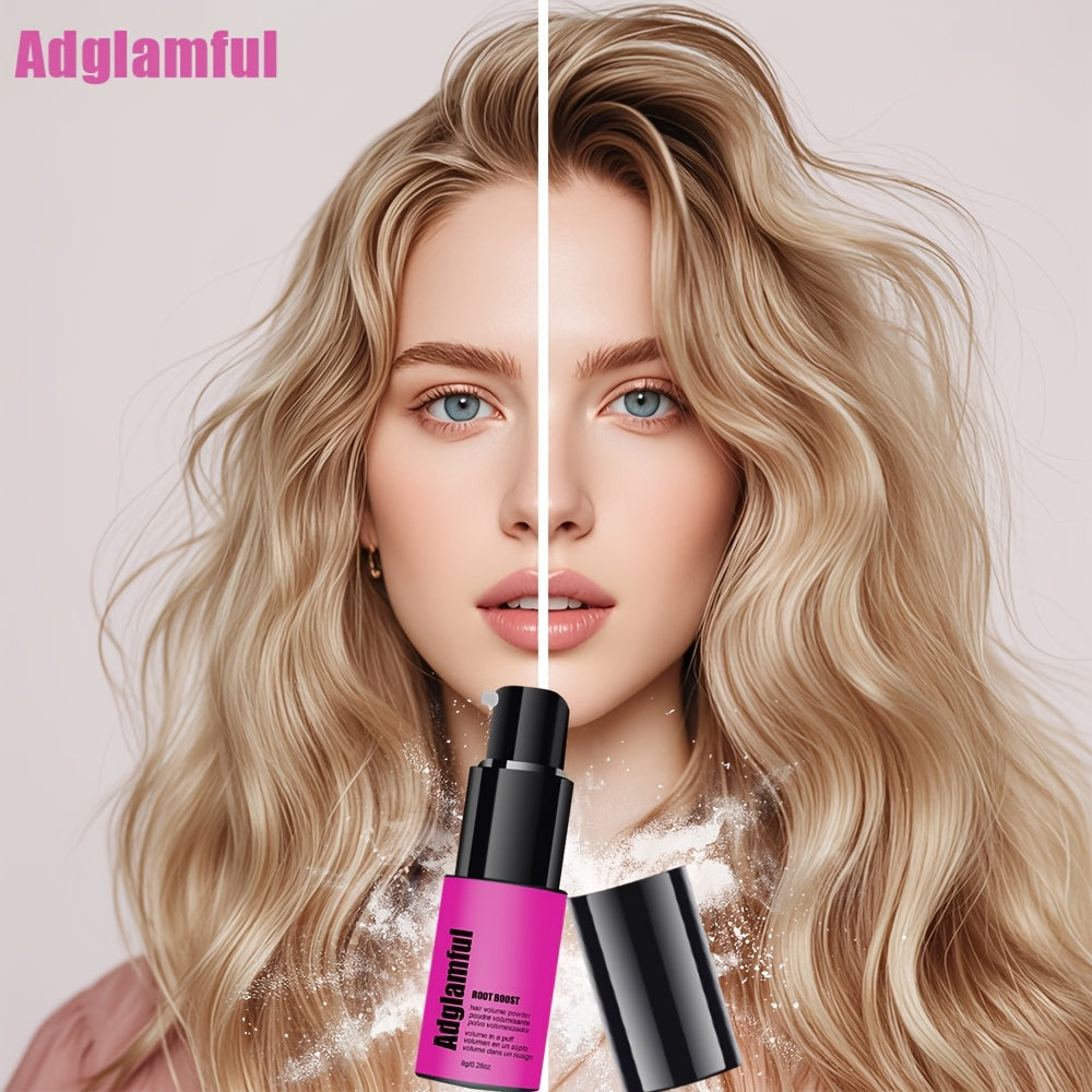Adglamful Hair Volumizing Powder Spray | Instant Volume, Long-Lasting Oil Control, Ideal for Travel, Business Trips, and Emergency Use