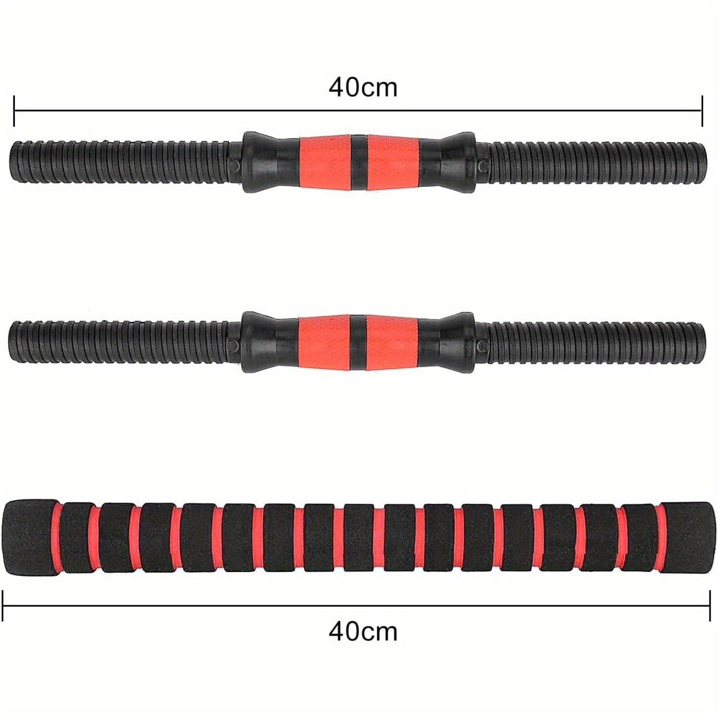 For Home Gym 20KG Dumbbells Barbell Set Adjustable Dumbbells Weights Set with Connecting Rod 2 in 1 Dumbbells and Barbell Set Weight Lifting Training Equipment Set for Men Women Home Fitness or Gym Workout