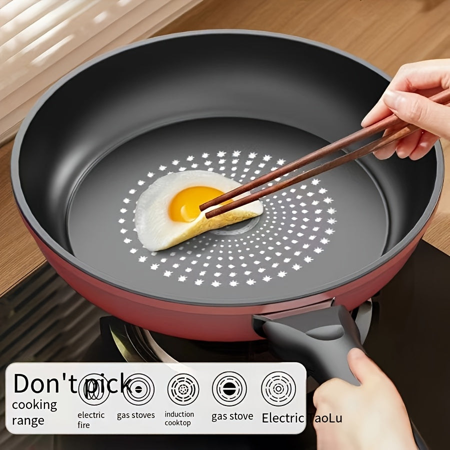 Non-Stick Lightweight, Smokeless, 24,5cm Frying Pan Suitable for Home Use, Perfect for Pancakes, Steaks, And Breakfast, Compatible with Gas Stoves And Induction Cookers Home Kitchen Accessories