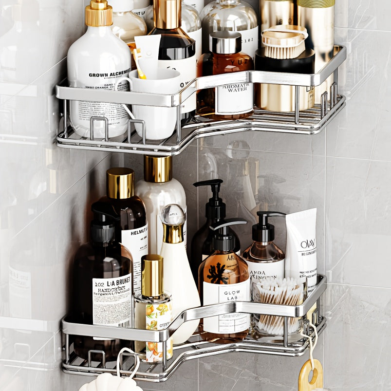 2pcs Bathroom Shelves