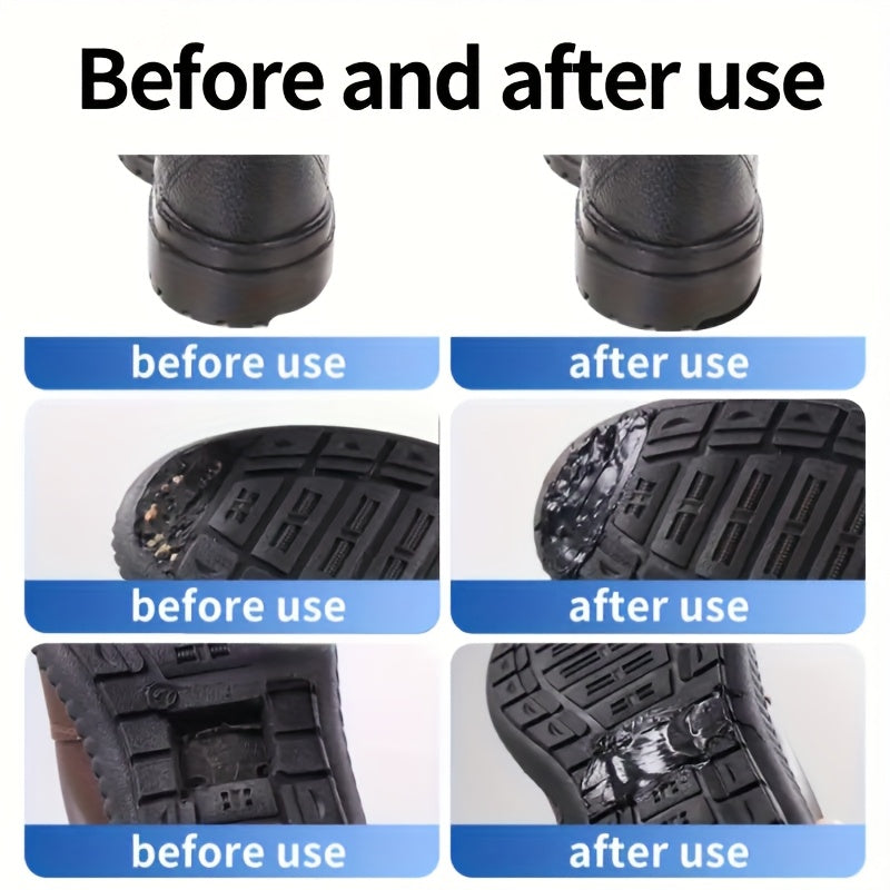 NEW Arrivals Heavy-Duty Shoe Repair Glue - No-Mess Application, Instant Strong Adhesion for Athletic, Sneakers, Boots - Long-Lasting Fix for cracks, holes, worn-out soles - Quick Step Temporary Solution for Runners, Gym, Trav