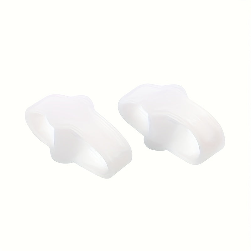 8 PCS Set Gel Toe Separators - Essential Care Items for Feet And Hands for Both Genders - Soft And Comfortable Big Toe Cushions with 2 Rings, Odorless, Ideal for Everyday Wear