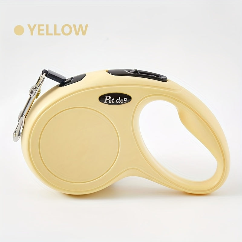7 Colors Retractable Dog Leash | 10-foot ABS Leash for Outdoor Walking, Uncharged Power Mode