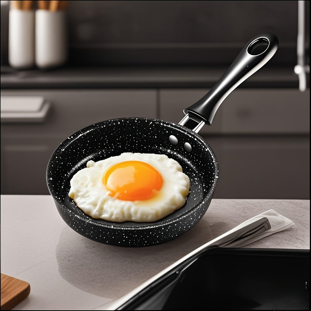 A Multifunctional Non-Stick Pan with a Diameter of 14Cm, Easy to Clean Frying Pan for Eggs And Steak, Suitable for 11 Holidays, Compatible with Induction And Gas Stoves - an Ideal Choice for Cooking Breakfast, Lunch
