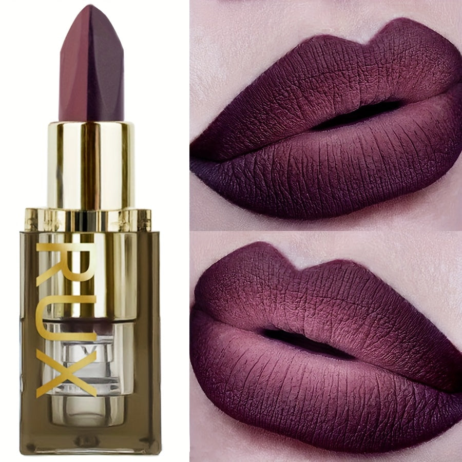 Colorfast Two-Toned Lipstick, Easy to Color, Waterproof, Sweatproof, Lasting Makeup, Lip Liner