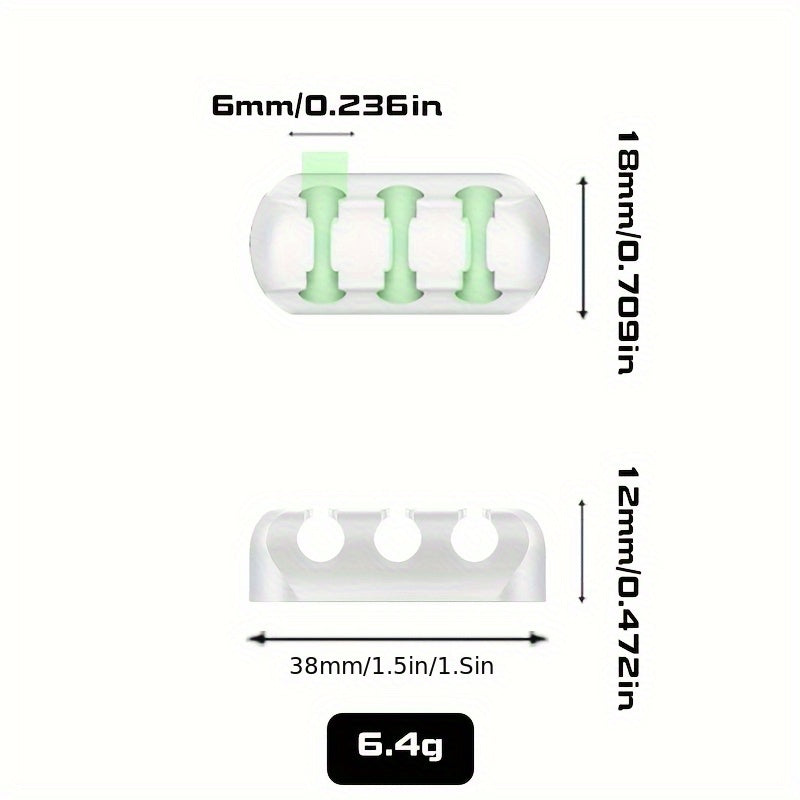 4 Colors Super Strong Self-Adhesive Silicone Cable Organizers with 7, 5, And 3 Slots for Managing Cables, Featuring Cable Holders And Storage Boxes to Keep Your Wires Neat And Tidy!