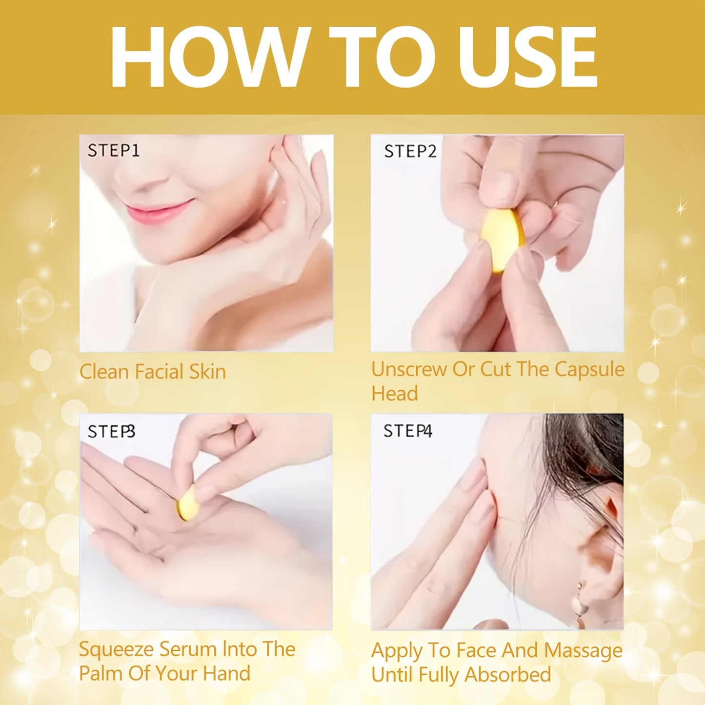90 PCS Set Korean BOTAX Firming Face Lifting Capsules | Contains Retinol And Collagen to Smooth Lines, Light Texture, Easily Absorbed, Unisex-Adult, Face Use, Unscented. Women Skin Care Supplies