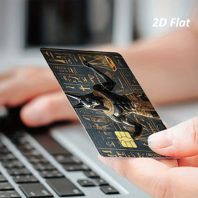 Exquisite 2D Patterned Credit Card Stickers That Combine Artistic Creativity with Practical Functionality. These Stickers Serve As Fun Skins for Debit Cards, Credit Cards, Or Various Bank Cards