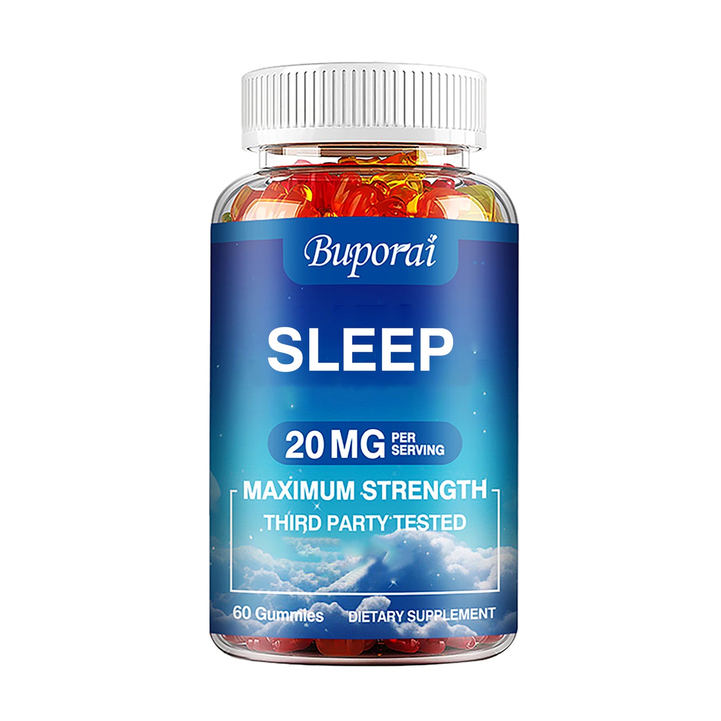 Sleep 20mg - Menopausal Supports Your Healthy Sleep Period Cycle and Improves Overall Sleep Quality, Relieves Stress and Anxiety, Menopausal Use, Feminine Care, Regulate PH Balance - 60pcs