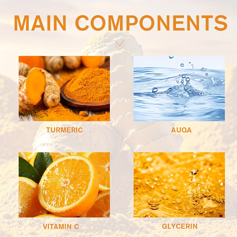 [Aging Wrinkle Skincare]Instant Lift Turmeric Vitamin C Facial Mask, Hydrating, Smooth, Tightens Lift, Dark Spot/Wrinkles Appear, for Skin Red, Dull, Wrinkles, Fine Line, Coarse Pores, Loose, Aging Signs. Korean Skincare Prod