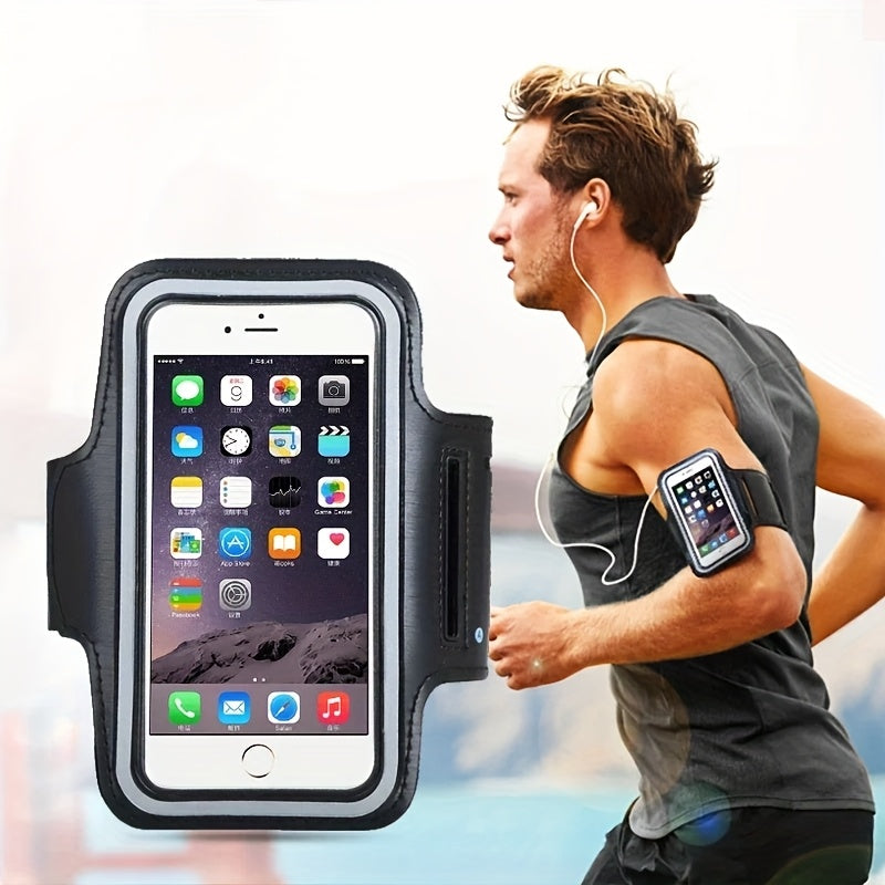 Mobile Cell Phones Holder for Outdoor Sports, Designed for Gym Use, Cycling, And Running, Featuring a 5.5-Inch Arm Strap Cover Compatible with for Samsung And iPhone Devices