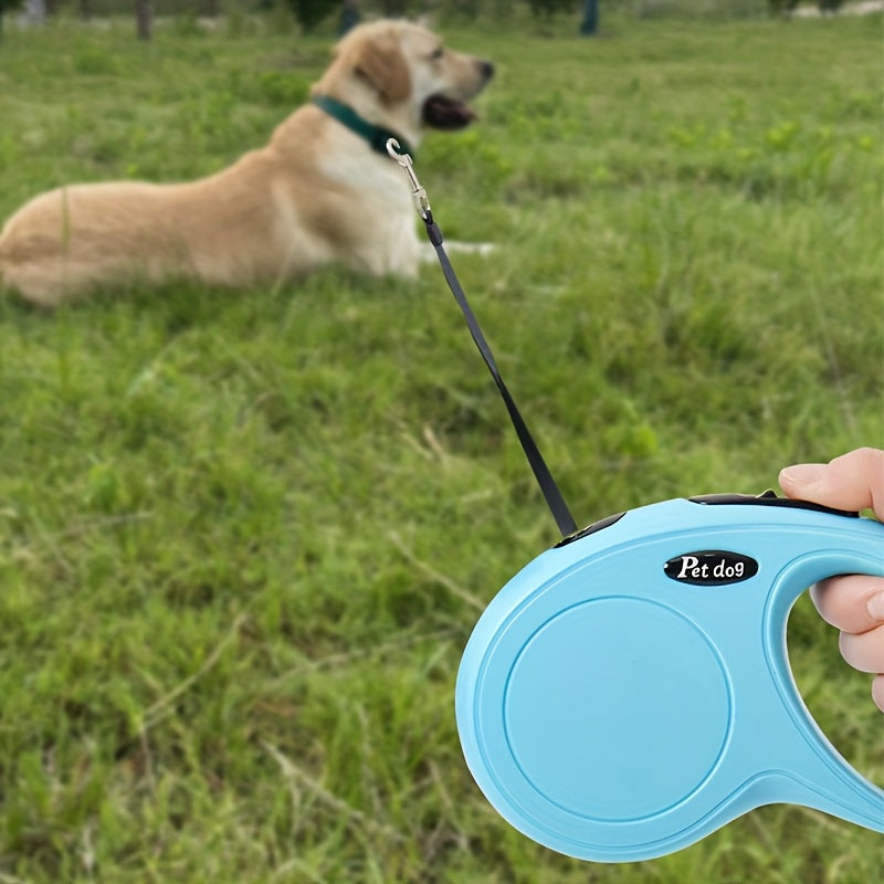7 Colors Retractable Dog Leash | 10-foot ABS Leash for Outdoor Walking, Uncharged Power Mode