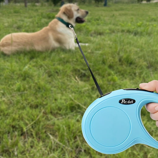 7 Colors Retractable Dog Leash | 10-foot ABS Leash for Outdoor Walking, Uncharged Power Mode