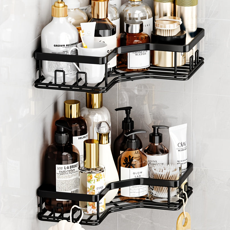 2pcs Bathroom Shelves