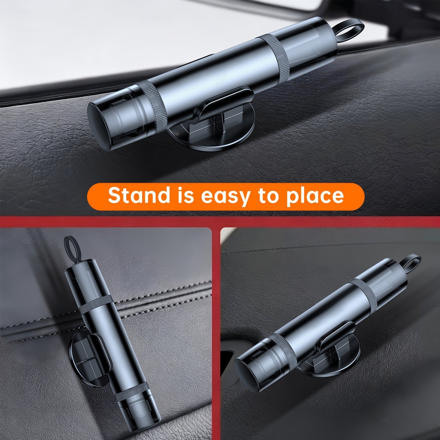 Emergency Safety Hammer - Car Window Breaker with Seatbelt Cutter, Portable Escape Tool for Vehicle & Home Use