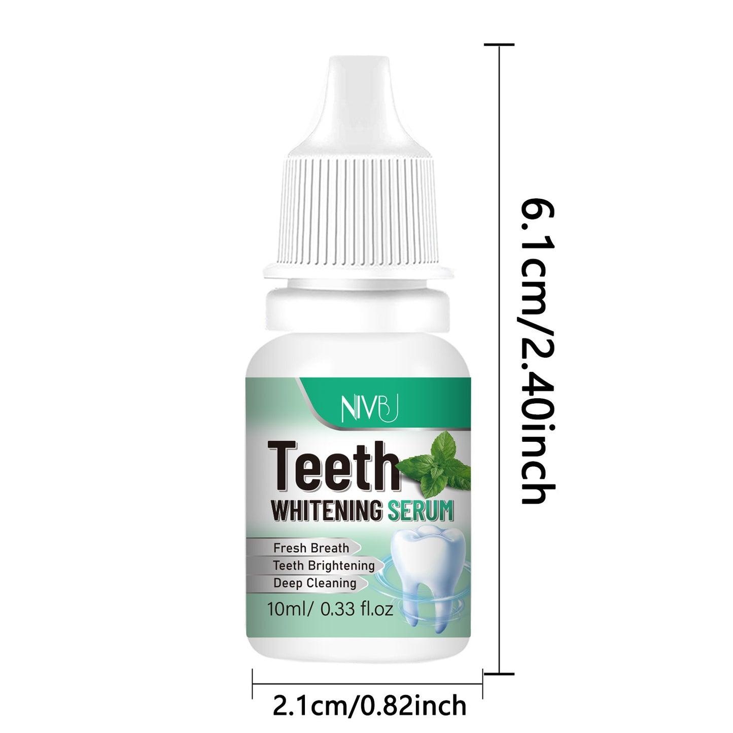 3 Days Teeth Serum, Dual-action Formula, Fresh Mint-Flavored, Fast Cleans Dirt on Tooth Surfaces, Freshens Breath, Deeply Cleanses the Oral, Completely Care to Tooth, Teeth Brightening, Gift for Girlfriend
