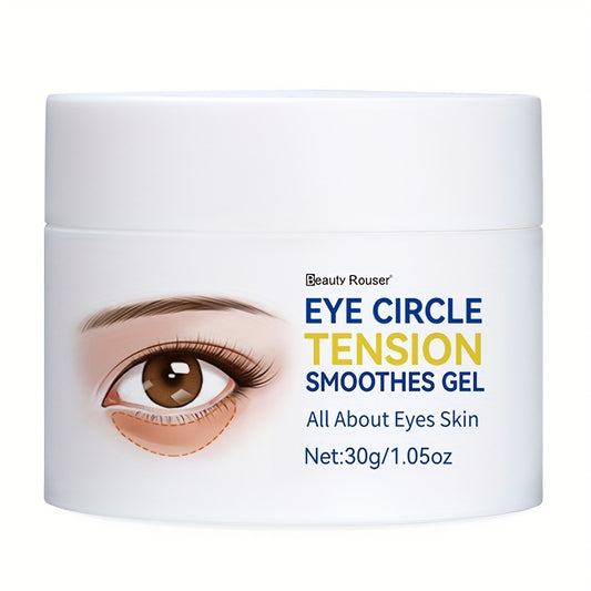 Eye Smooth Korean Gel 30g/1.05oz, Fast Smooth Eye Bags, Dark Circles Removal Firms And Moisturize Skin with Caffeine, Suitable for All Skin Types Women Skin Care Accessories Korean Products
