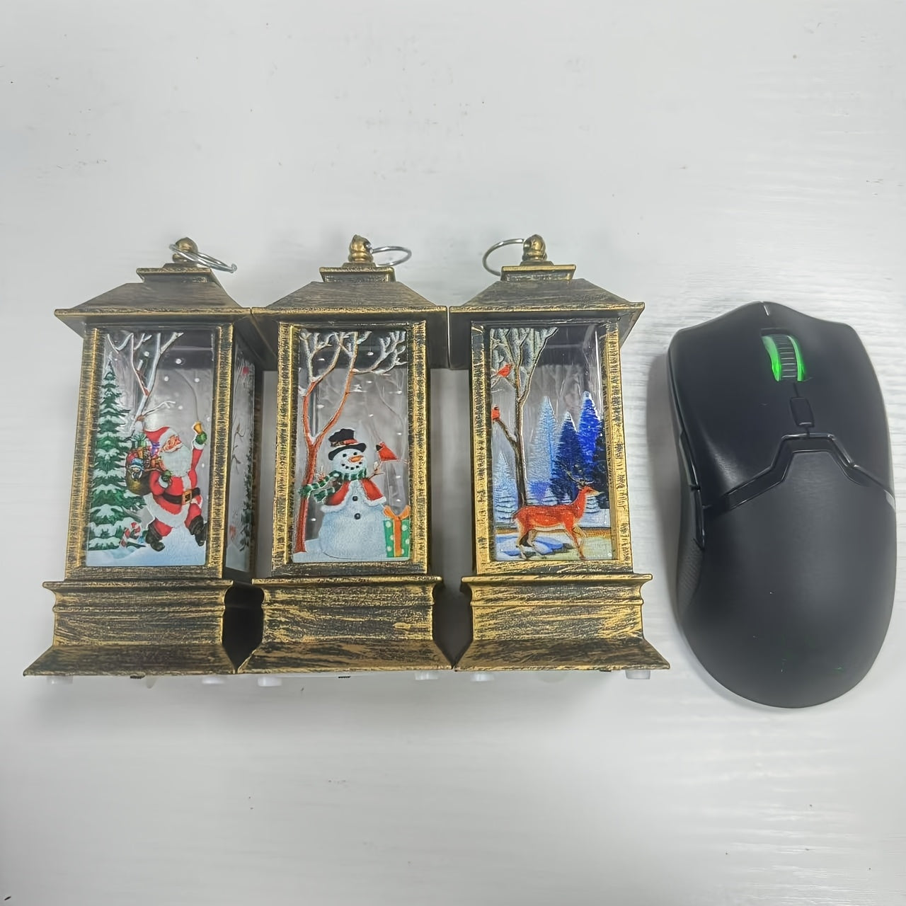 3pcs Retro Christmas Candle LED Tea Light-Santa Claus,Elk,Snowman Pattern Fireless Candles with Decorative Party Lights-Perfect for Lndoor Holiday Decorations,Festive Ambiance,And Gift Ldeas