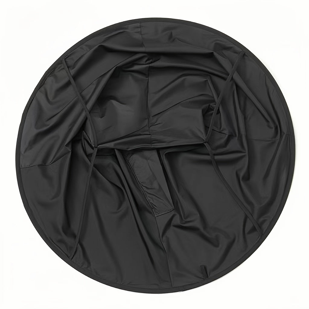 White/Black Hair Cutting Umbrella Cloak Color Barber Bib Non-Stick Hair Clipping Cape Bib, Home Hairdressing Apron Overalls Razor Women Men Hair Care Accessories