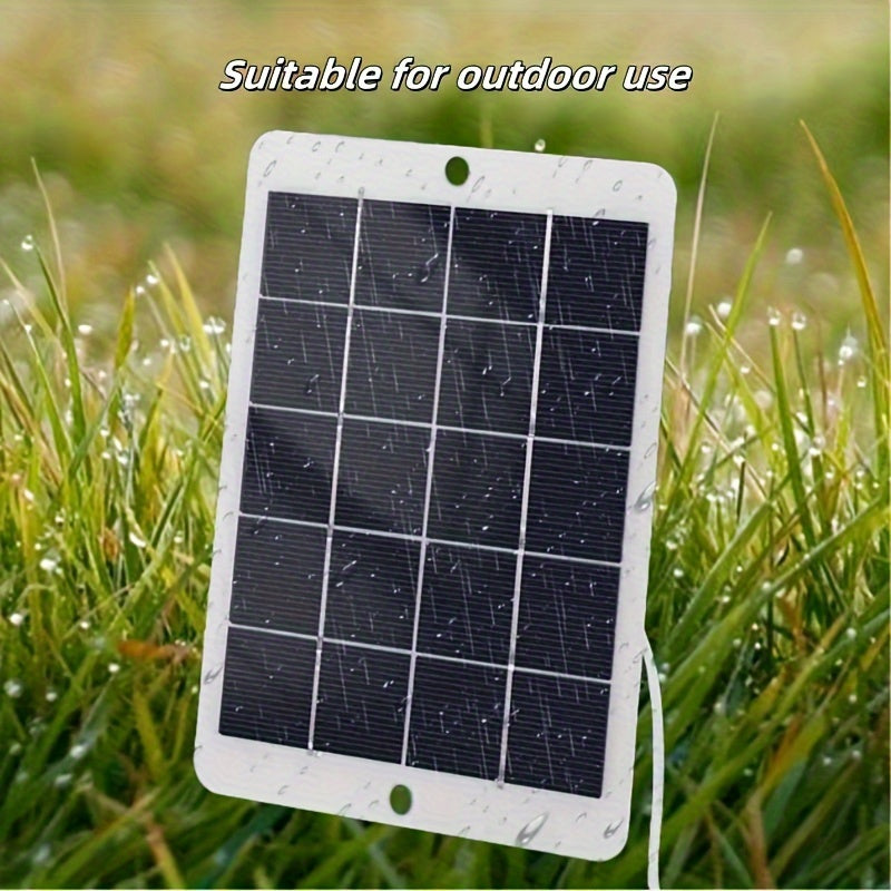 30W Survival Solar Panel with 5V USB, Portable Solar Charger, Featuring Safe And Stable Charging, Suitable for Outdoor Power Supplies, Emergency Phone Charging, And RV Charging During Camping