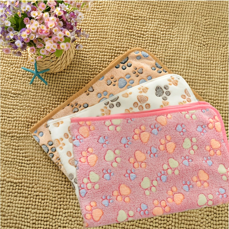 Pack of 3/4 Set Pet Towels, Can Be Used for Keeping Warm and Drying Hair After Bathing Pets