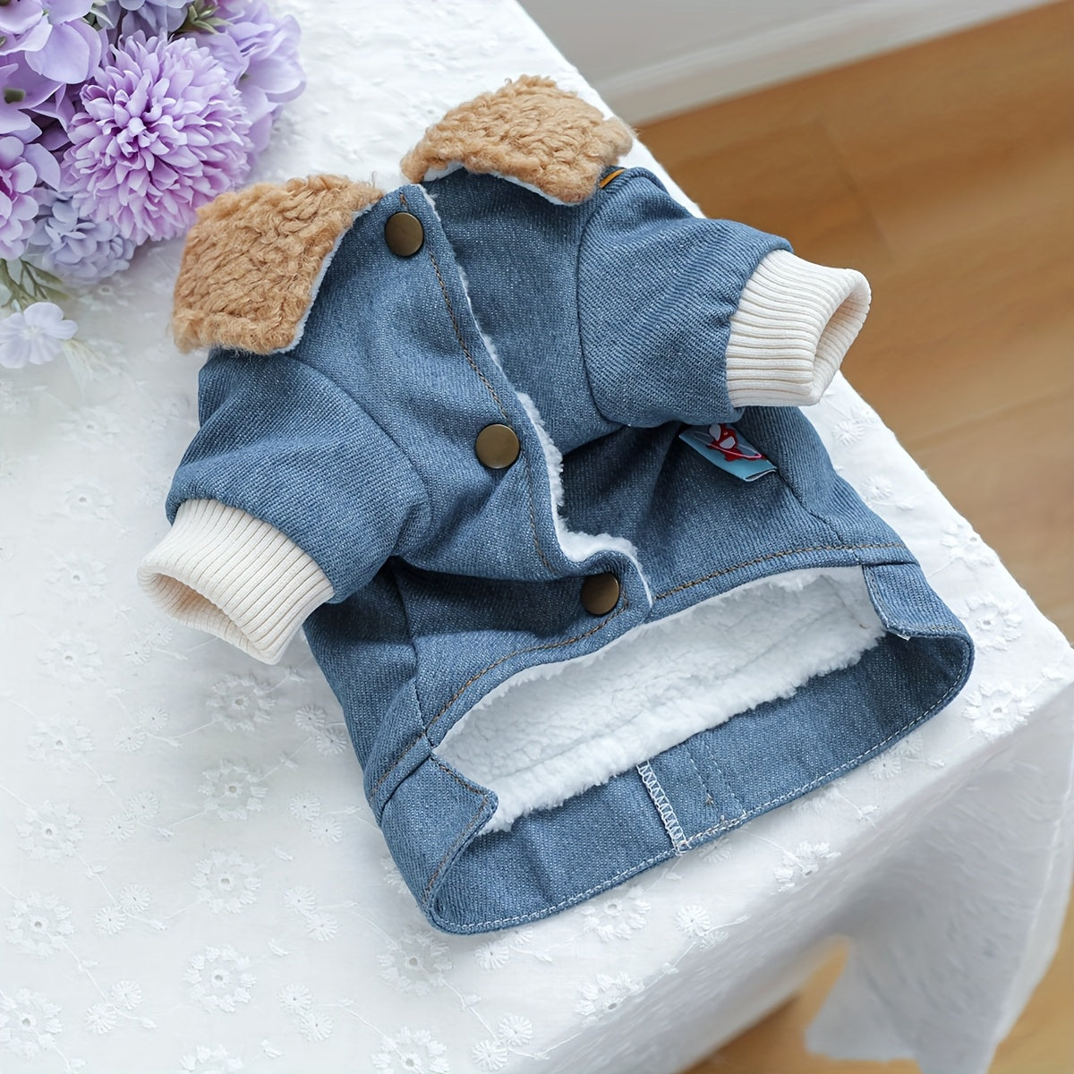XS-XL Size Pet Clothing for Small Medium Dogs: Casual, Fashionable, Comfortable, Warm, -Lined, Thickened Jacket for Autumn and Winter Pets Apparel Clothing Supplies