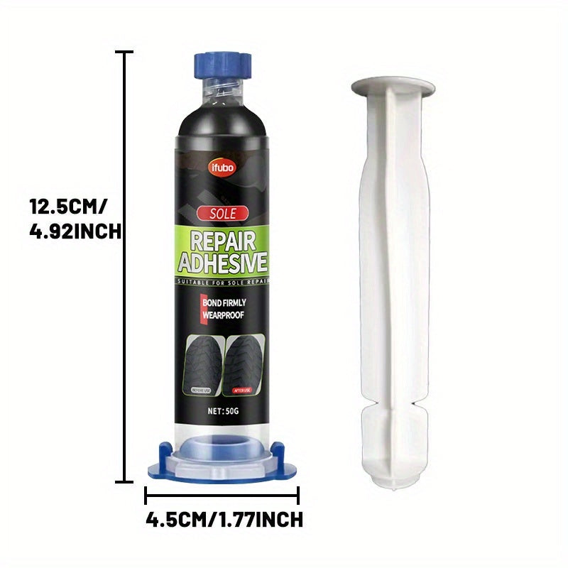 NEW Arrivals Heavy-Duty Shoe Repair Glue - No-Mess Application, Instant Strong Adhesion for Athletic, Sneakers, Boots - Long-Lasting Fix for cracks, holes, worn-out soles - Quick Step Temporary Solution for Runners, Gym, Trav