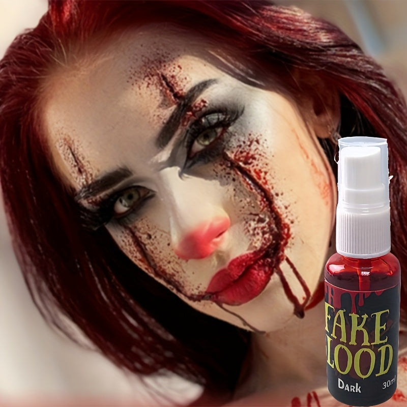 Halloween Party Makeup Fake Plasma Spray 30ml Cosmetics, Movie Props, Special Effects, Makeup, Festival Makeup, Easy to Use and Carry