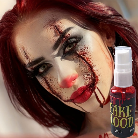 Halloween Party Makeup Fake Plasma Spray 30ml Cosmetics, Movie Props, Special Effects, Makeup, Festival Makeup, Easy to Use and Carry