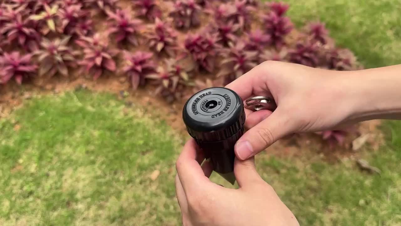 Simulated Sprinkler Key Hider | Waterproof and Rustproof Underground Secret Room, Suitable for Gardens, Lawns, and Courtyards | Durable Outdoor Security Device, Dummy Spare Key Storage, PETG Material