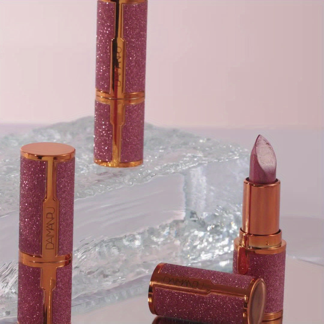 8 Colors Luxury Rose Smoke Powder, Bright Starry Sky, Glossy Velvet Texture, Durable, Make Your Lips Shiny, Waterproof, Anti-fouling. Gifts for Women. Ladies Cosmetic Accessories