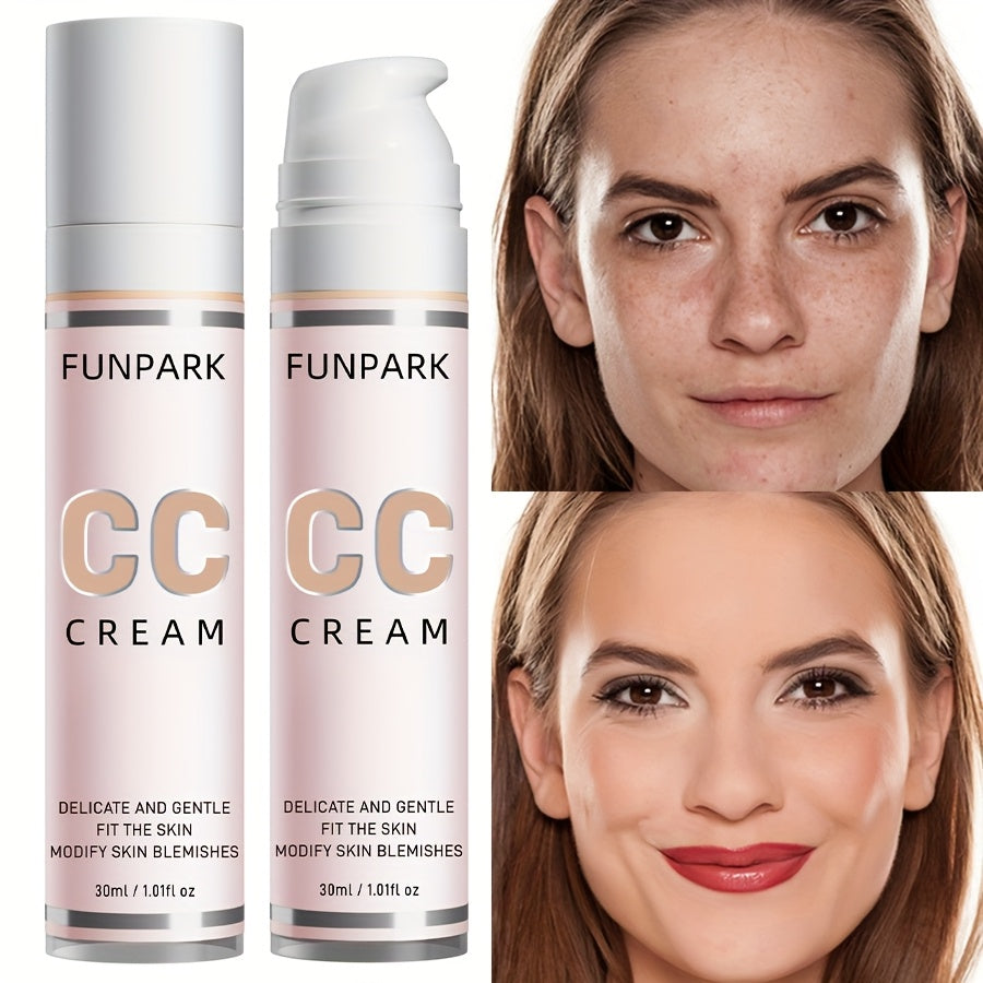 CC Cream, Cover Freckles and Wrinkles, Create Flawless Skin, Whitening Brightening Cream Light Texture, Easy to Apply, Long Lasting Makeup Concealer Women Beauty Salon Spa Accessories Cosmetic Supplies