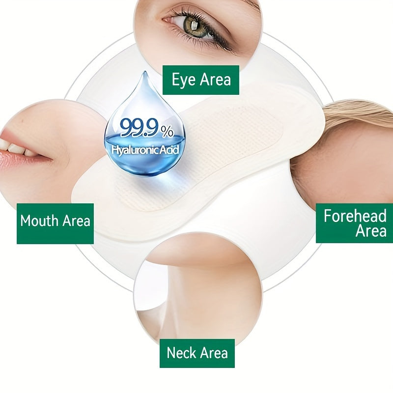 Hyaluronic Acid Soluble Dissolving 0.28mm Microneedle Under Eye Patches