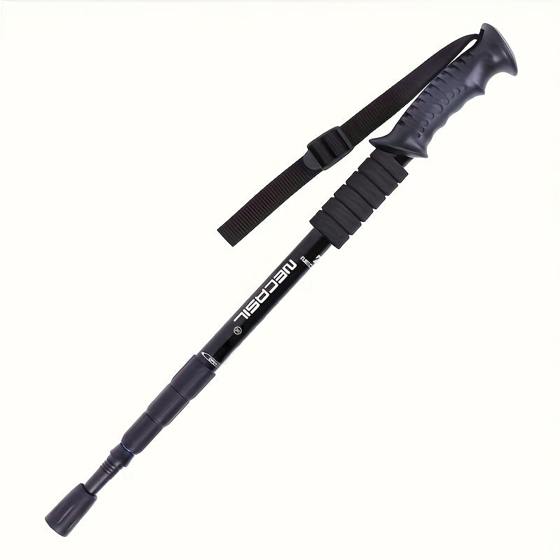 Top Quality Aluminum Alloy Lightweight Hiking Walk Sticks with Four Adjustable Sections, Designed to Be Flexible And Resistant to Rust, Perfect for Trekking And Travel Sports Accessories