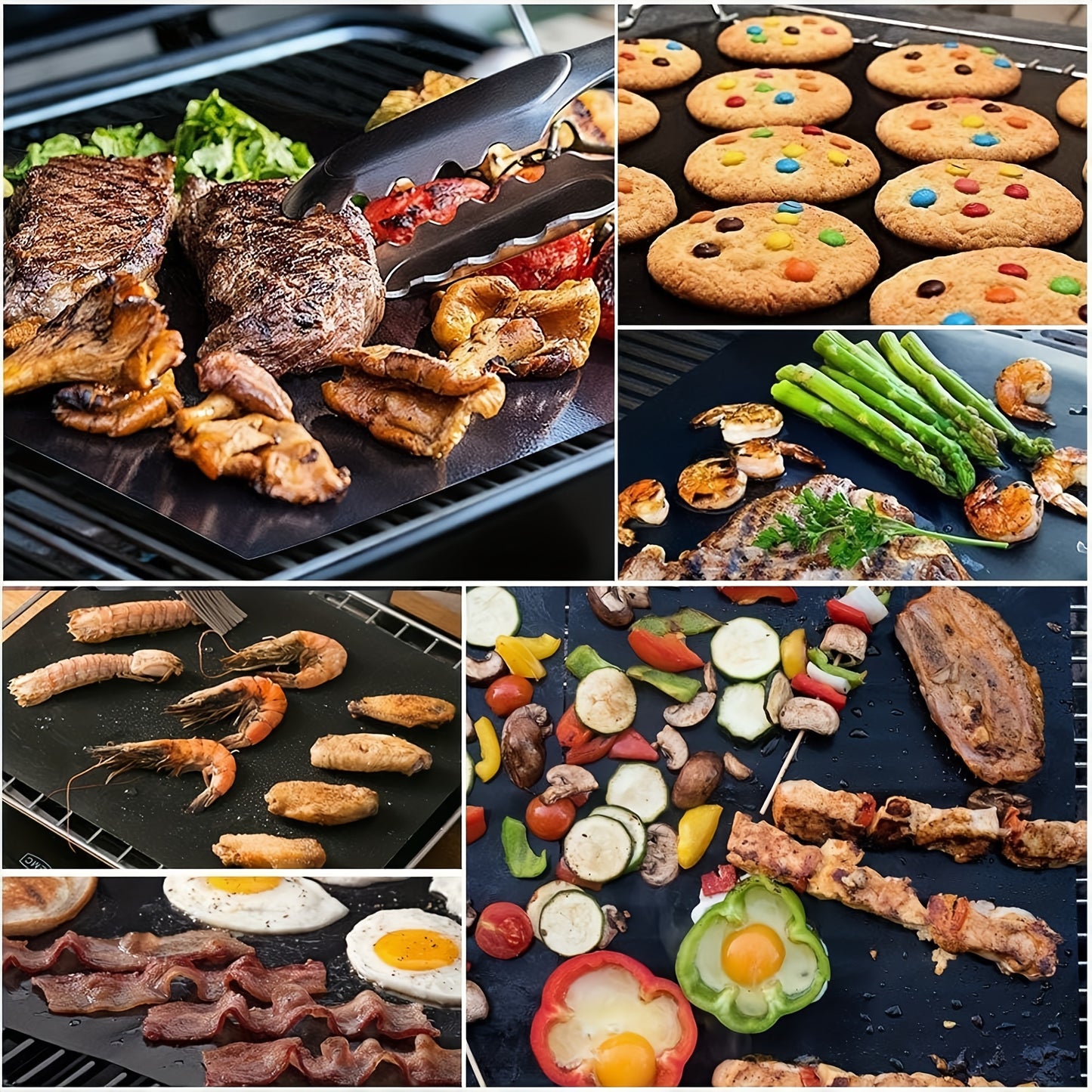 2 PCS Set Non-Stick Oven Liners Made of Teflon, Measuring 15.75 by 32.99 cm, Reusable And Durable, Suitable for Electric, Gas, Microwave, Toaster Ovens, Grills, And Baking - Essential Kitchen Cleaning Tools