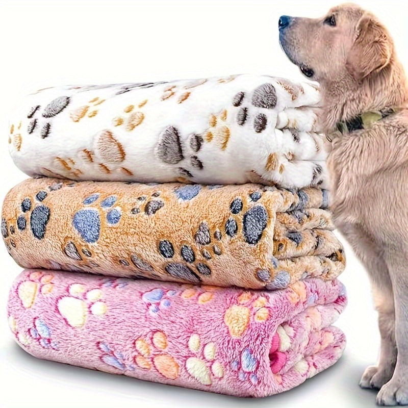 Pack of 3/4 Set Pet Towels, Can Be Used for Keeping Warm and Drying Hair After Bathing Pets