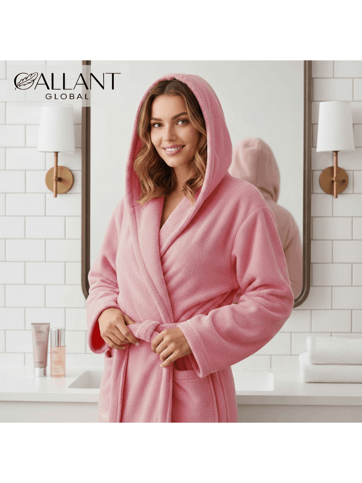 M-2XL Plus Size 4 Colors Premium Men Women 100% Luxury Cotton Super Soft Terry Towel Bath Hooded Robe Ladies Dressing Gowns Towel Bathrobe Nightwear Housecoat Bathing Apparel Supplies