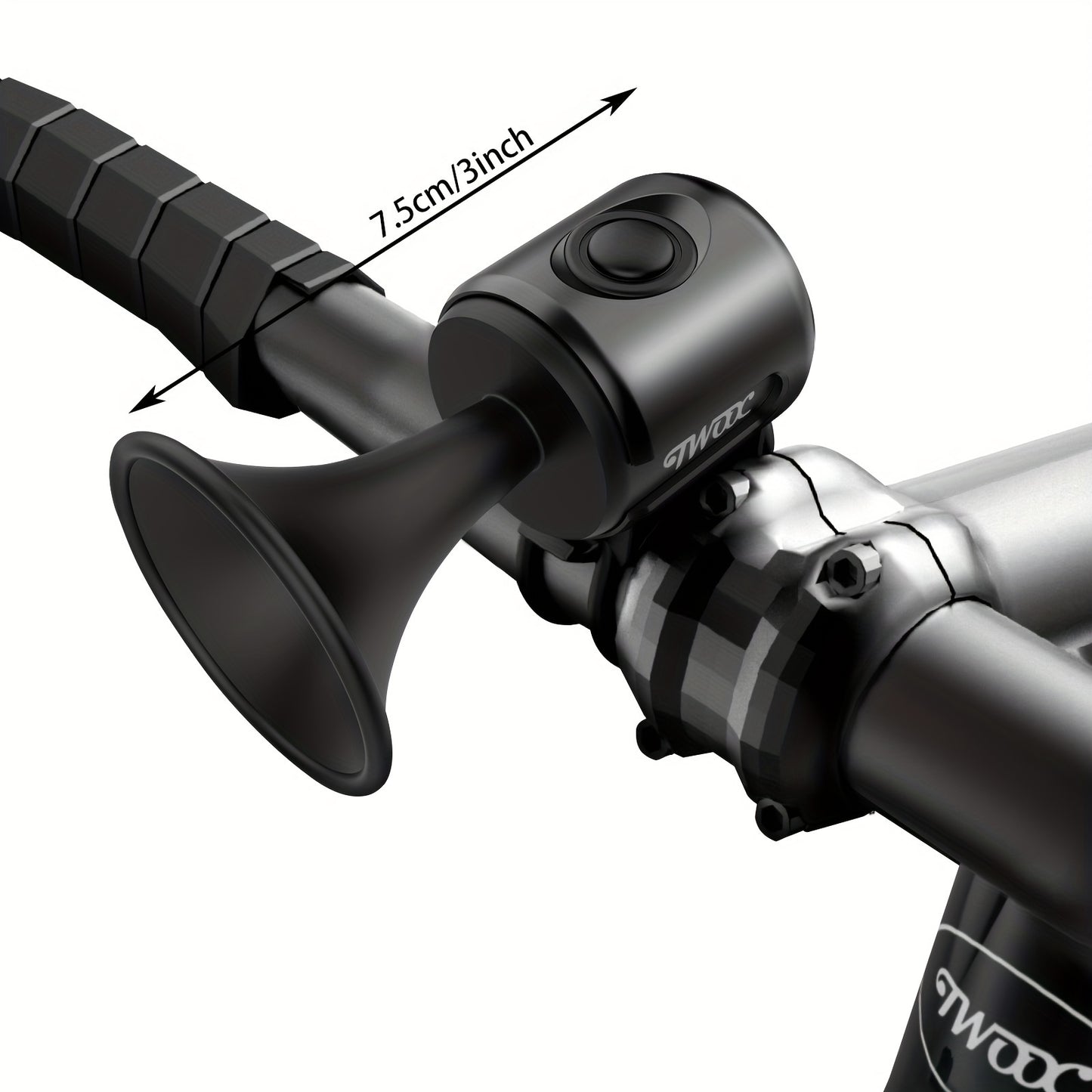 Electric Bike Horn, 120 DB Sounds Alarm Bell, Safety Electric Bicycle Horn