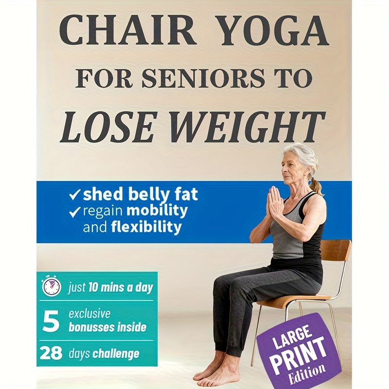 Home Gym Training Chair Yoga Designed for Older Adults to Help with Weight Loss: Fast 10-Minute Seated Workouts to Reduce Abdominal Fat, Improve Movement, And Enhance Flexibility