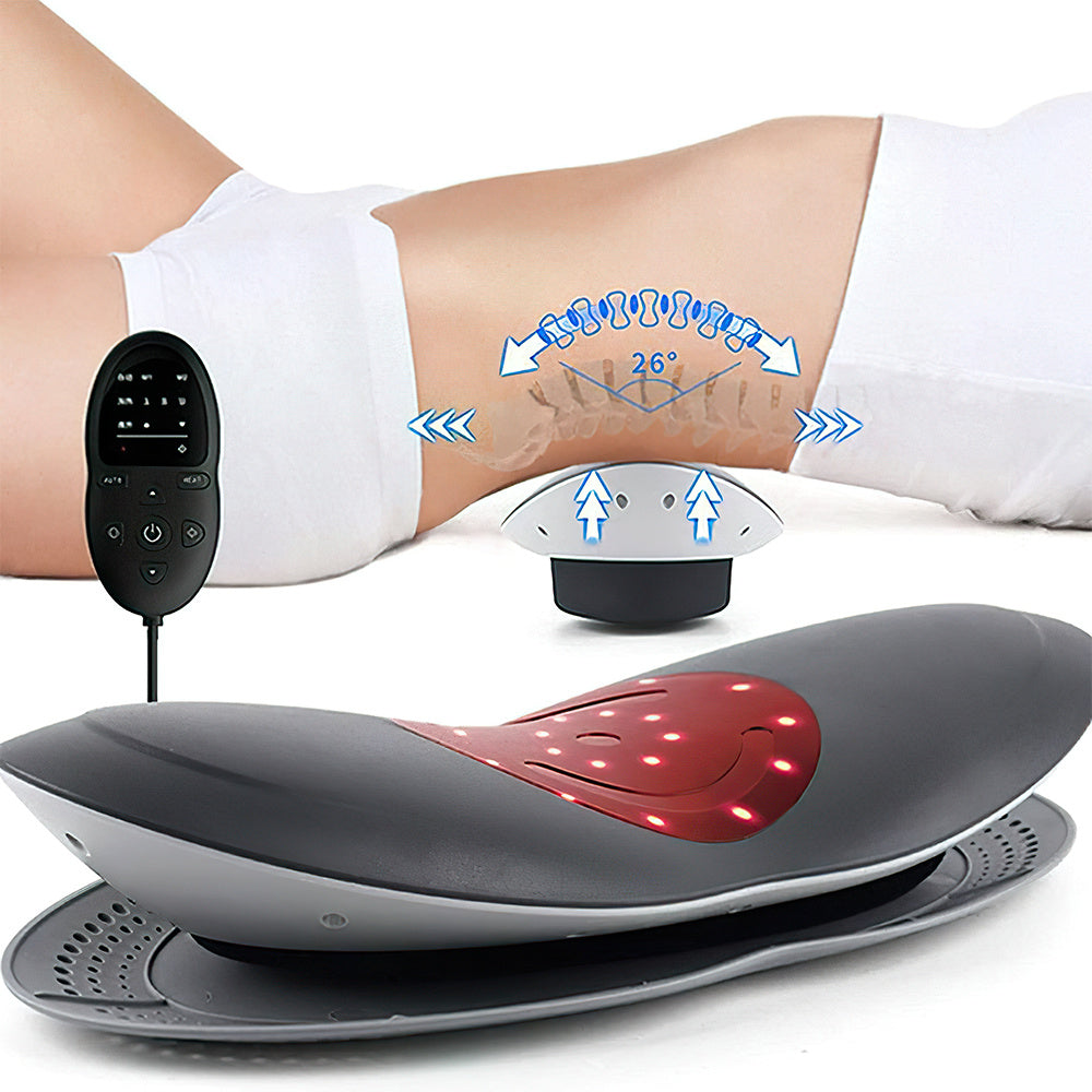 Portable Massager, an Intelligent Massager Suitable for the Waist, Buttocks, Legs, and Back, With Heating and Vibration Modes, USB Charging, and an Auxiliary Board That Can Be Used on Both Soft and Hard Surfaces. It Is the Pe
