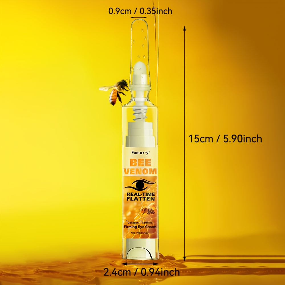 Instant Lifting & Firming Eye Cream with Bee Venom Collagen - for dark Circle, Puffiness, Wrinkles, for All Light Beige Types (Sensitive, Dry, Oily, Combination) Natural Ingredient, Easy Application, Skincare Routine, Christm